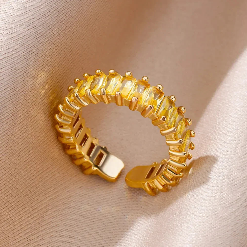 Kristal – Bague Gemme Élégante