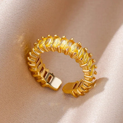 Kristal – Bague Gemme Élégante