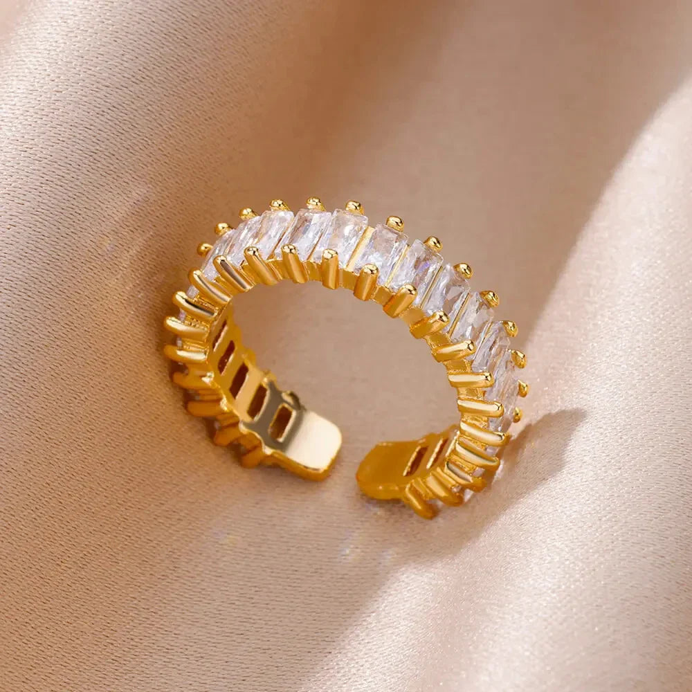 Kristal – Bague Gemme Élégante