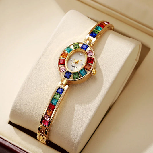 Rayna – Montre Éclat Soleil et Lunette Prismée