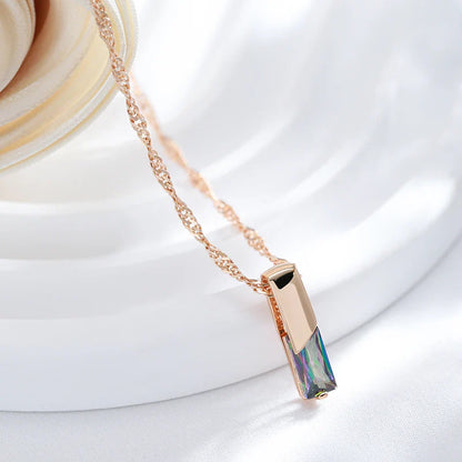 Iris – Collier Bar Iridescent