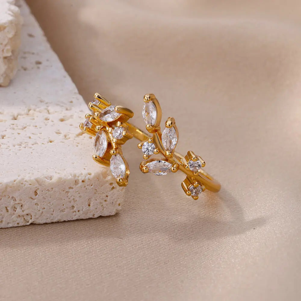 Amandine – Bague Papillon Ajustable