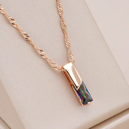 Iris – Collier Bar Iridescent