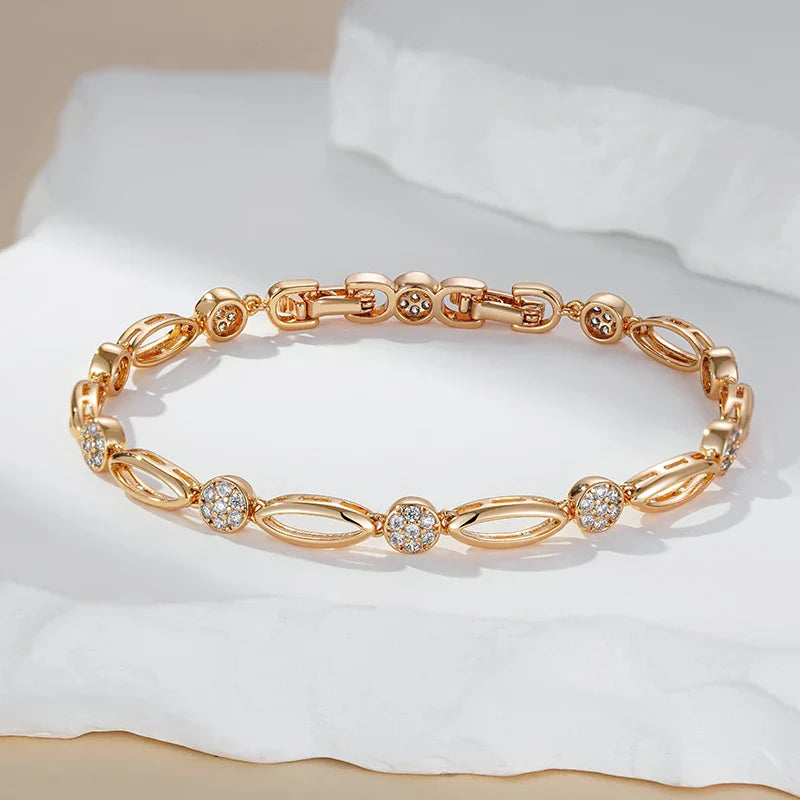 Maelis – Bracelet Maillons Allongés