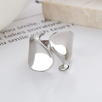 Zerelle – Bague Enveloppante en Argent Sterling