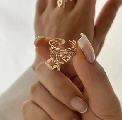 Lysandra – Bague Argent Sterling Spirituelle