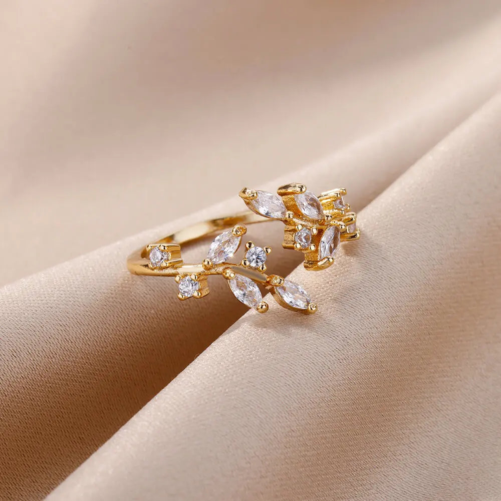 Amandine – Bague Papillon Ajustable