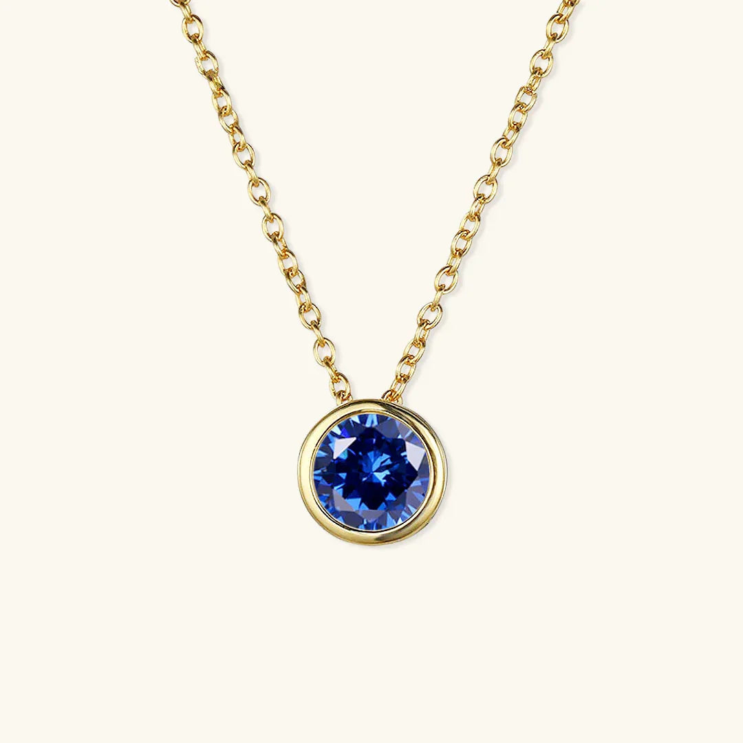 Daniella – Collier Or avec Pierre Symbolique