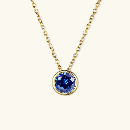 Daniella – Collier Or avec Pierre Symbolique