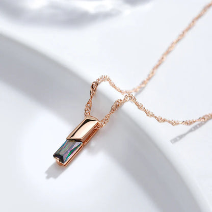 Iris – Collier Bar Iridescent