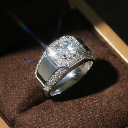 Celestine – Bague Dorée Luxe 18K Argent Plaqué