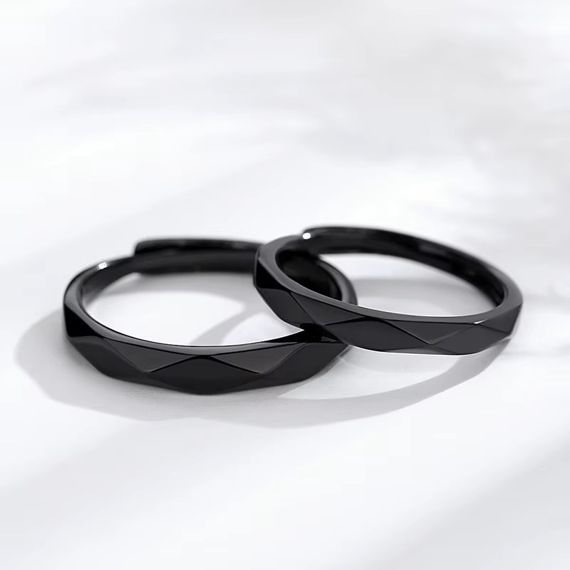 Cara – Duo de Bagues Couple Argent & Diamants