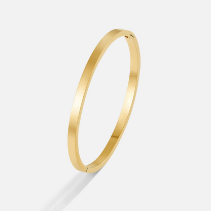 Lily – Bracelet Jonc Doré