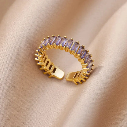 Kristal – Bague Gemme Élégante