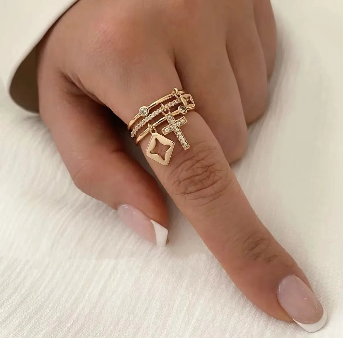 Lysandra – Bague Argent Sterling Spirituelle