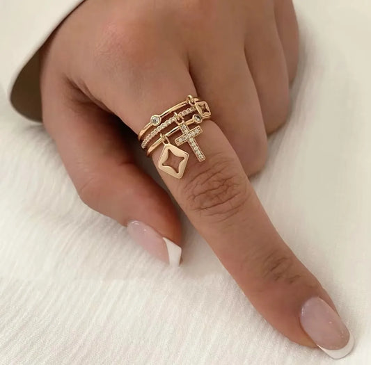 Lysandra – Bague Argent Sterling Spirituelle