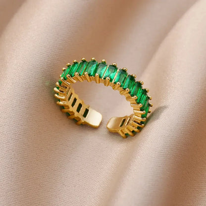 Kristal – Bague Gemme Élégante
