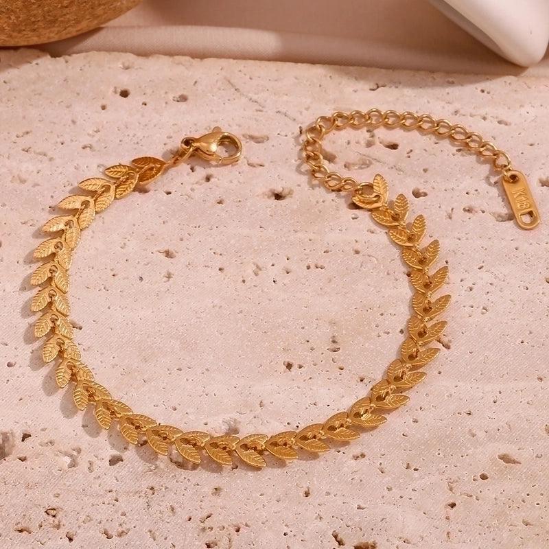 Madeline – Bracelet Doré Élégant