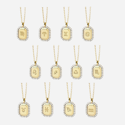 Jaimie – Collier Astrologique en Argent