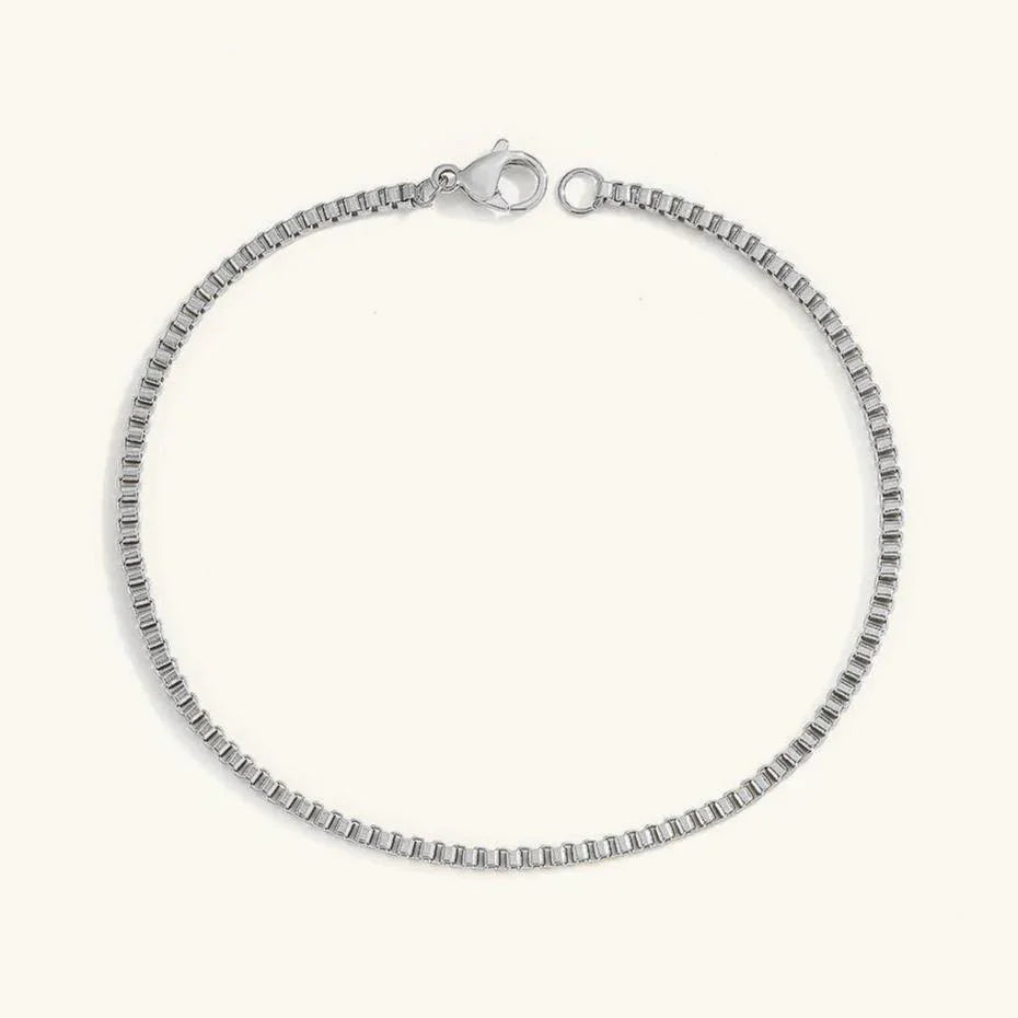 Sayane – Bracelet Chaîne Dorée Chic