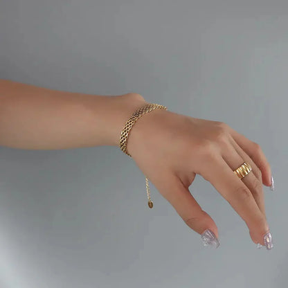 Akia – Bracelet Chaîne Vintage