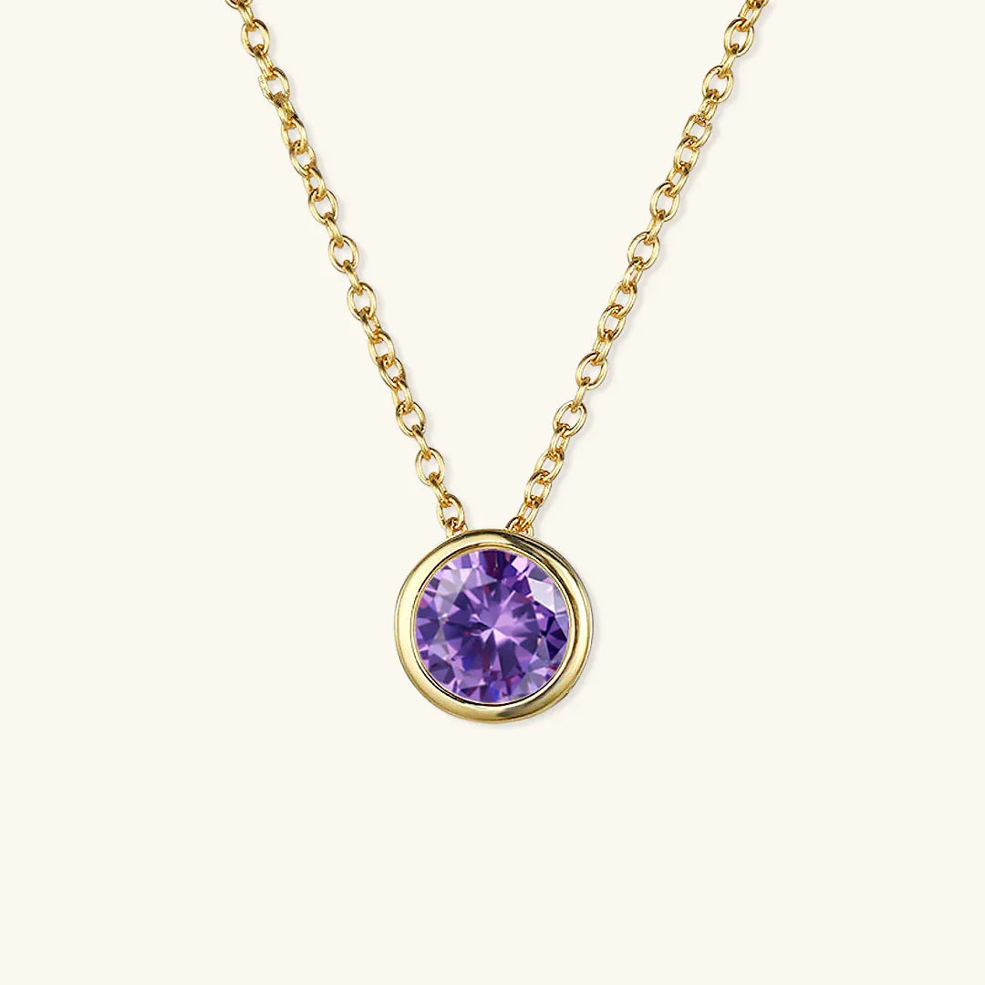Daniella – Collier Or avec Pierre Symbolique