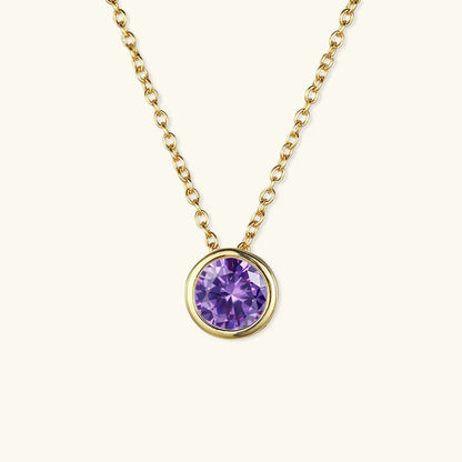 Daniella – Collier Or avec Pierre Symbolique
