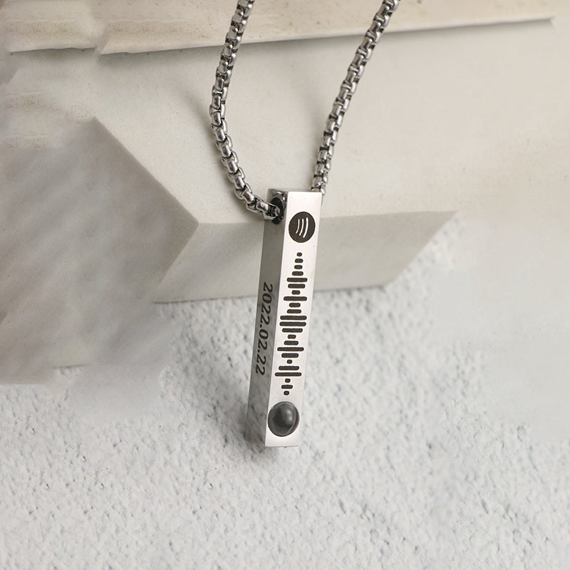 Margaux – Pendentif Cœur Photo Personnalisé