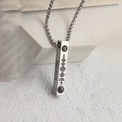 Margaux – Pendentif Cœur Photo Personnalisé