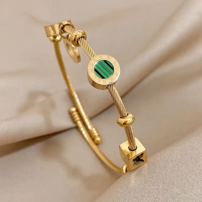 Rhian – Bracelet Doré Signature