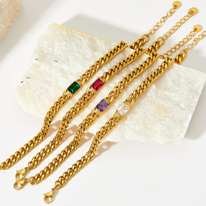 Barcelona – Bracelet Doré Élégant
