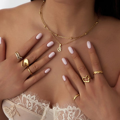 Alessia – Collier Initiale 26 Lettres