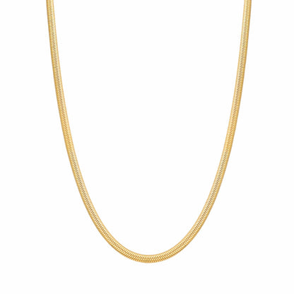 Misu – Collier Ras-de-Cou Serpent en Acier Inoxydable