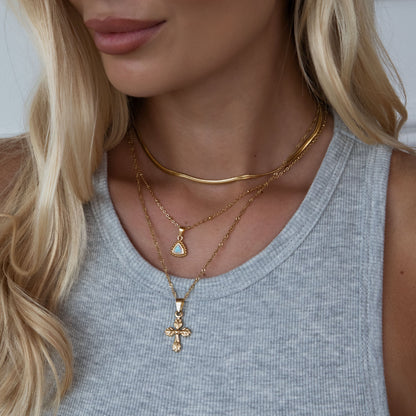 Misu – Collier Ras-de-Cou Serpent en Acier Inoxydable