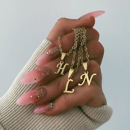 Alessia – Collier Initiale 26 Lettres