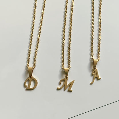 Alessia – Collier Initiale 26 Lettres