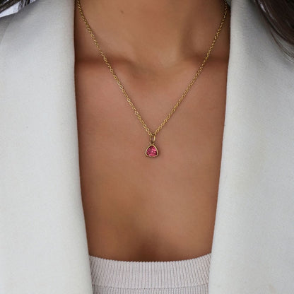 Arabelle – Collier Clavicule en Acier Titane