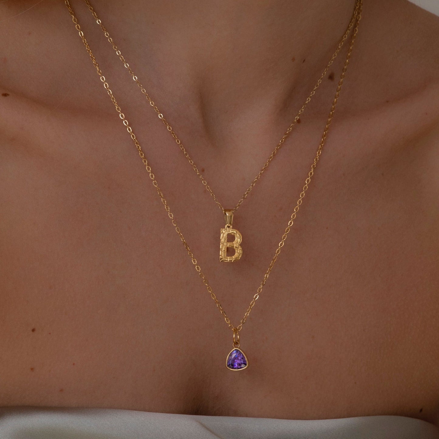 Arabelle – Collier Clavicule en Acier Titane