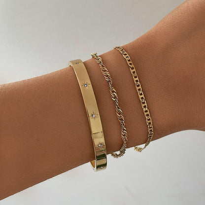 Joan – Bracelet Élégant en Acier Inoxydable
