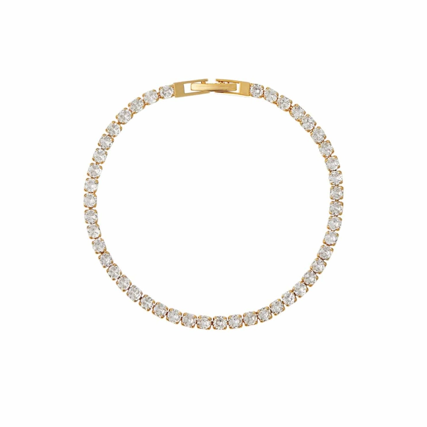 Dakota – Bracelet Tennis en Cristaux Élégants