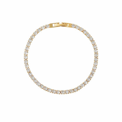 Dakota – Bracelet Tennis en Cristaux Élégants