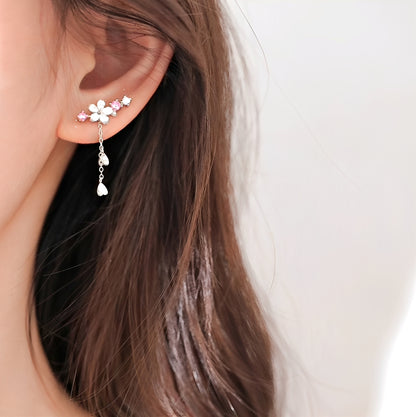 Sakura – Boucles d’Oreilles Fleur de Cerisier