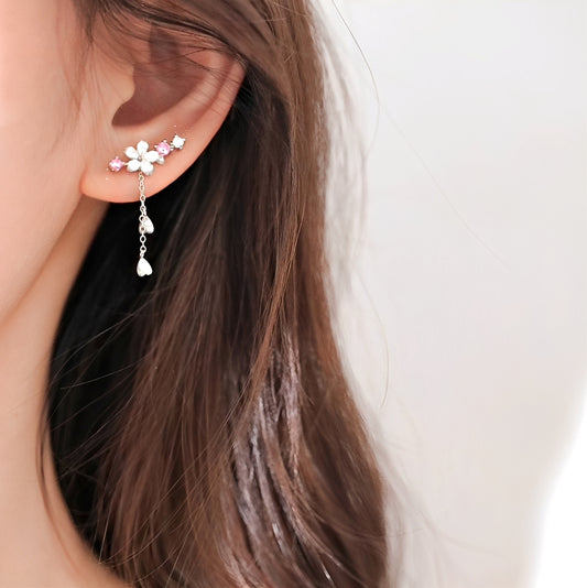 Sakura – Boucles d’Oreilles Fleur de Cerisier