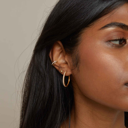 Kelly – Manchette d'Oreille en Or