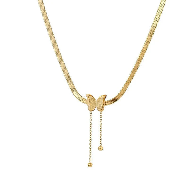 Nessa – Collier Papillon Pendentif