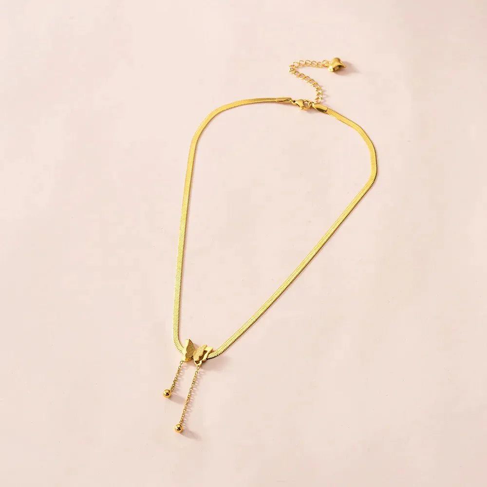 Nessa – Collier Papillon Pendentif