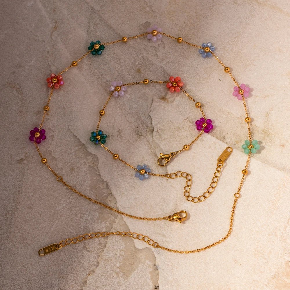 Eliane – Parure Florale de Printemps