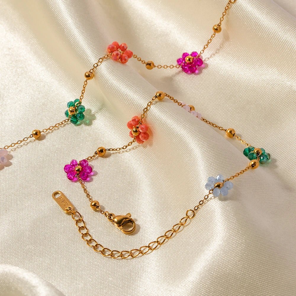 Eliane – Parure Florale de Printemps