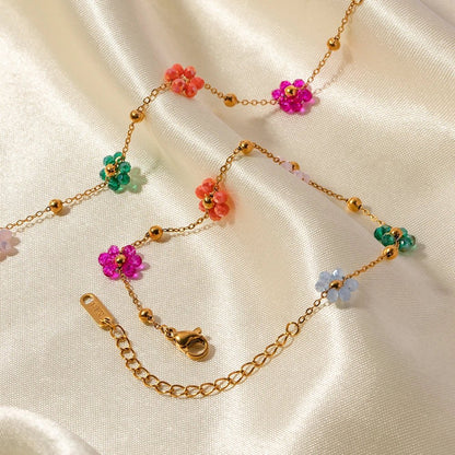 Eliane – Parure Florale de Printemps