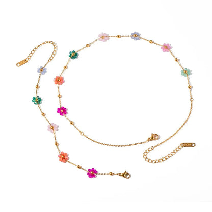Eliane – Parure Florale de Printemps